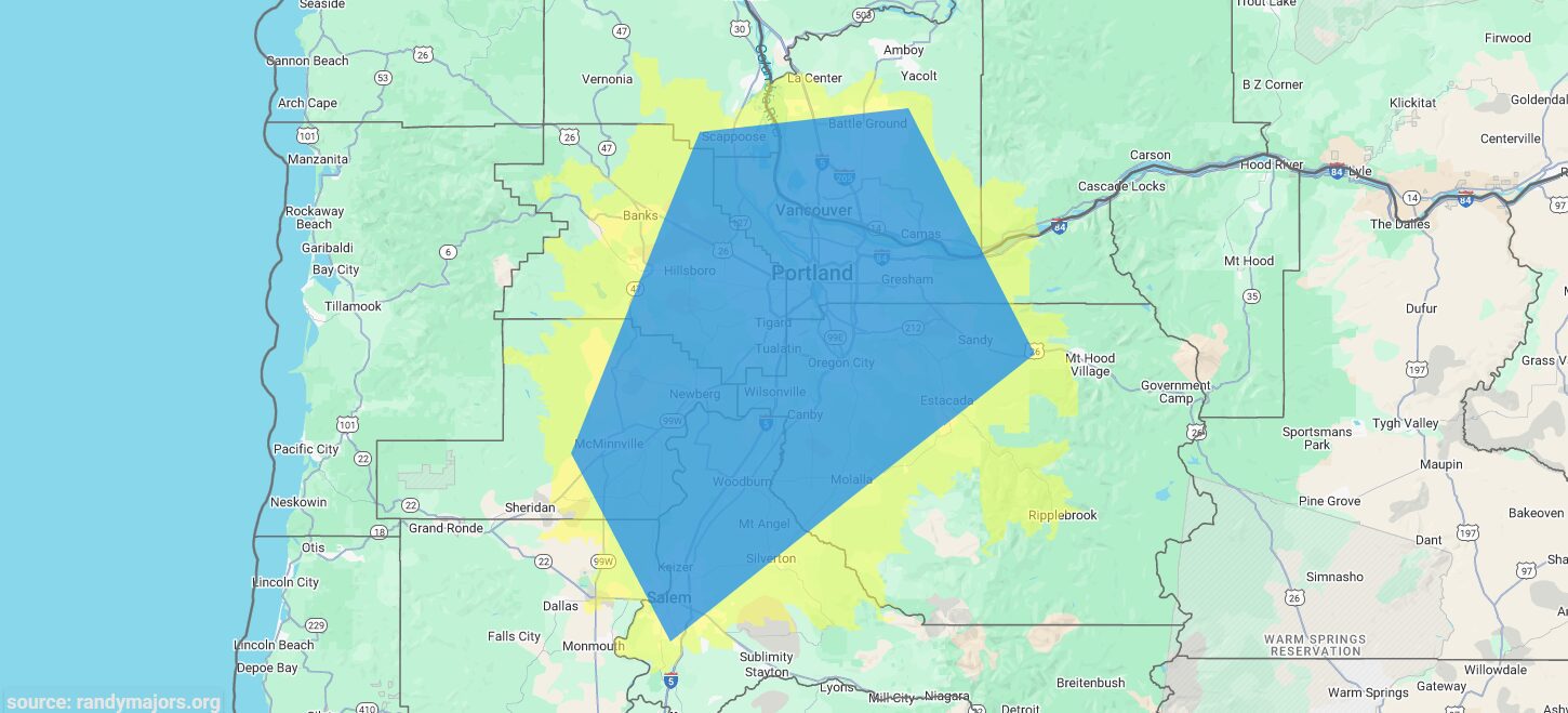 image.psd(4) A map of the area with blue areas.